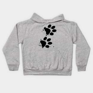 Huellas de perro Kids Hoodie